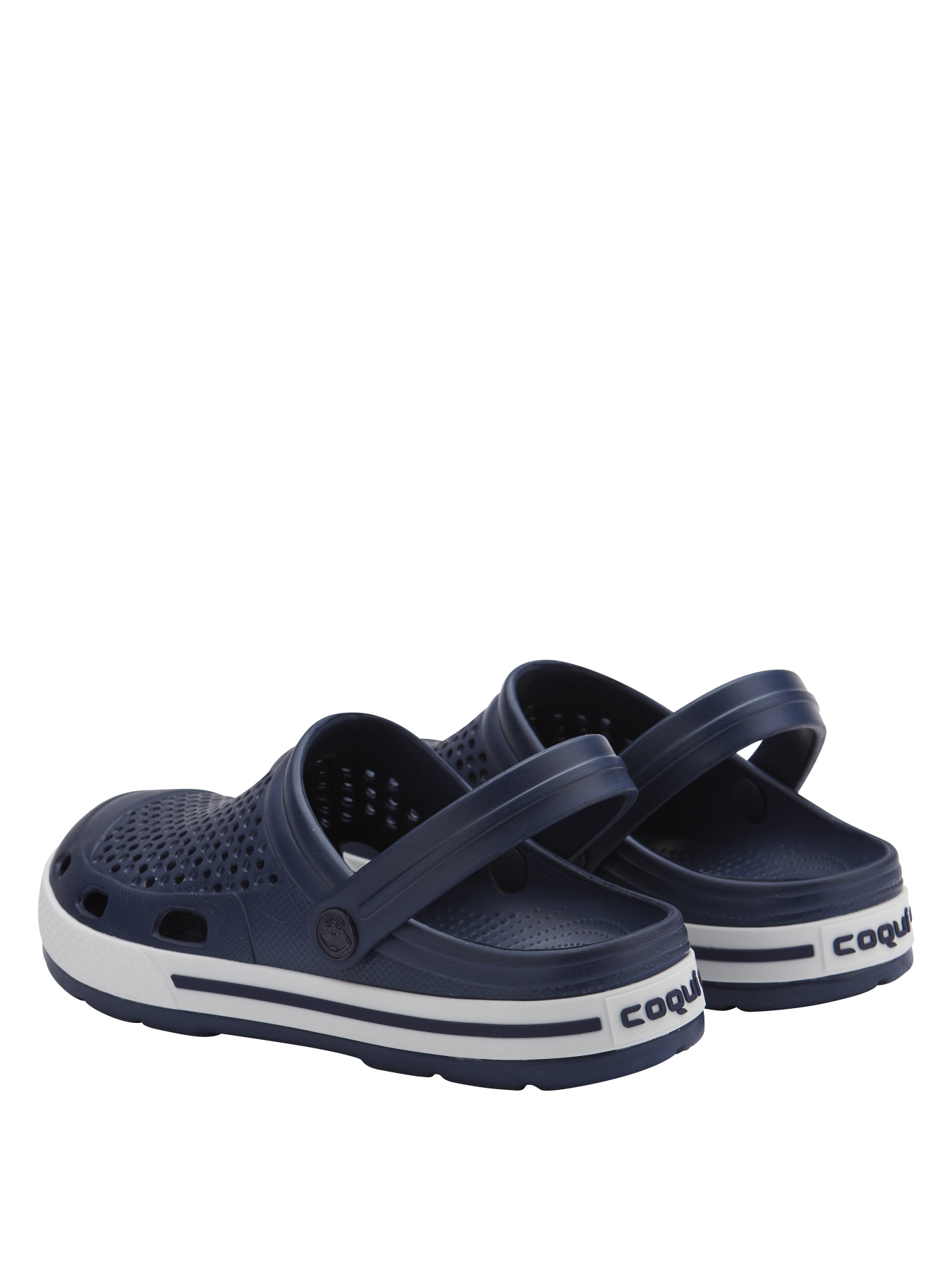 Шлёпанцы COQUI модель 6403NAVY_WHITE_NAVY Шлёпанцы COQUI модель 6403NAVY_WHITE_NAVY Фото
