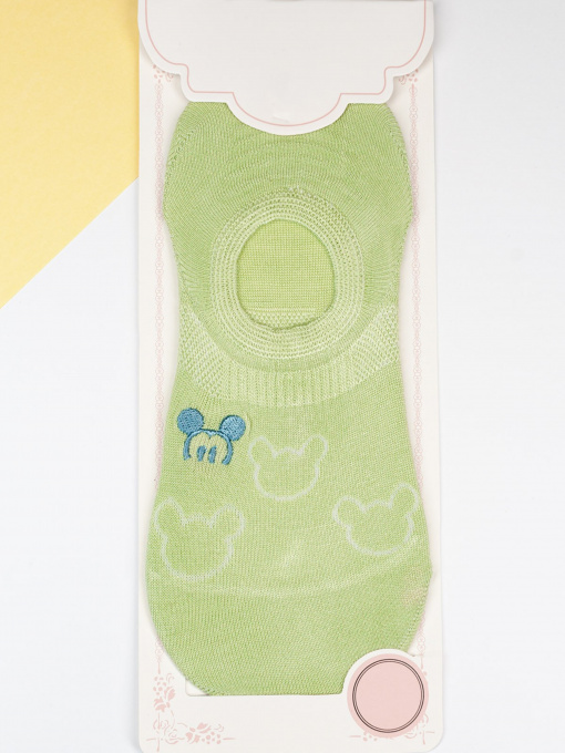 Носки и гольфы ISSA Plus модель NS-289_lightgreen Фото