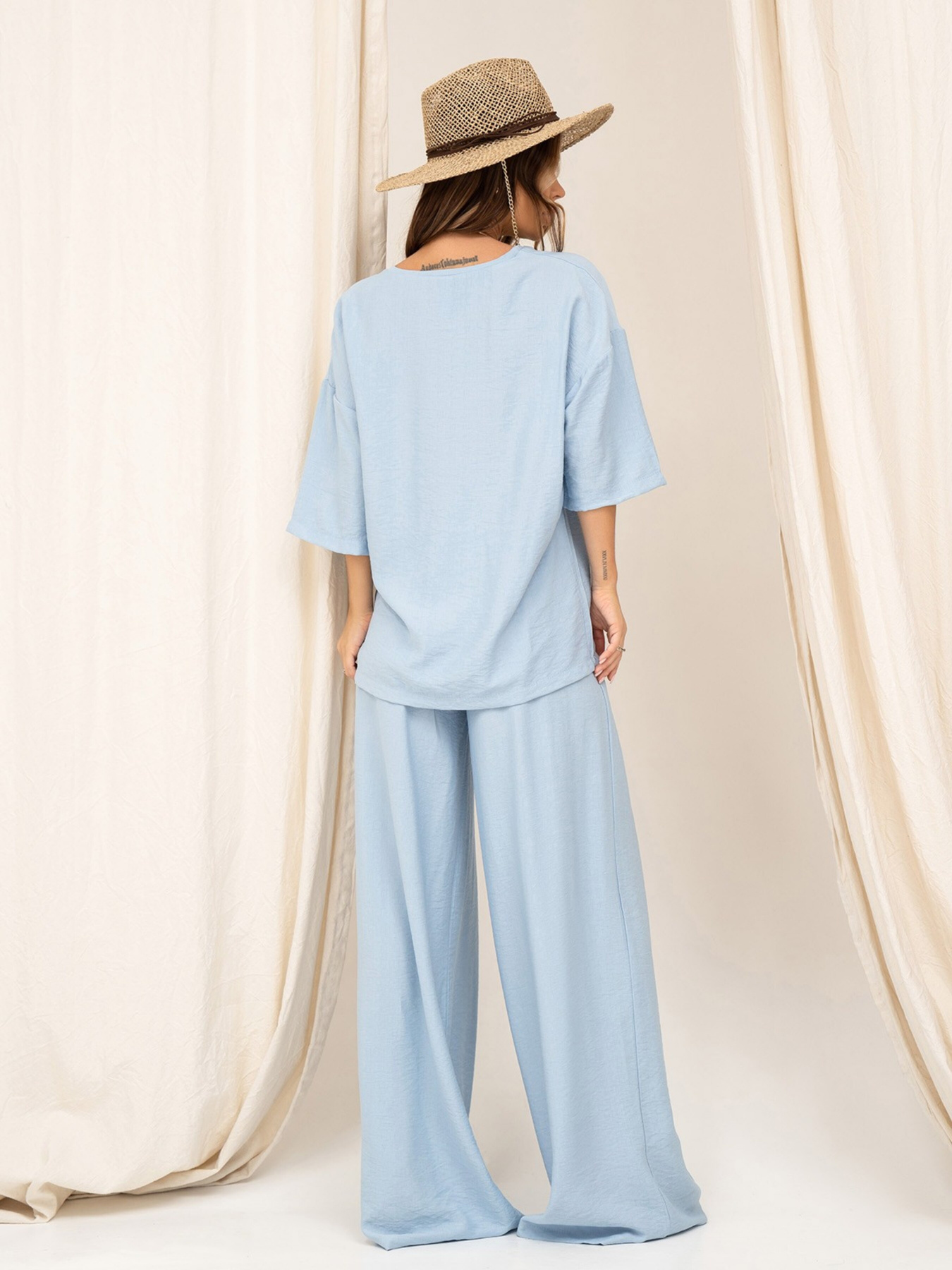Костюмы ISSA Plus модель 13883_blue Фото