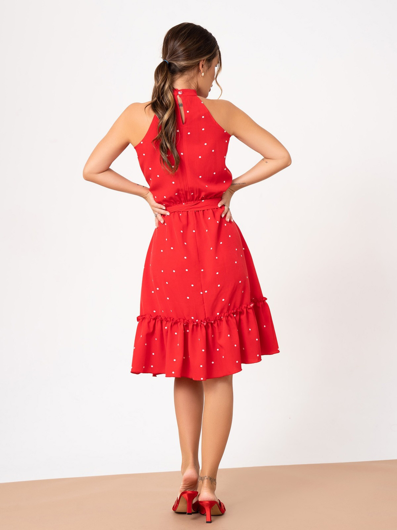 Сукні ISSA Plus модель SA-272A_red Фото