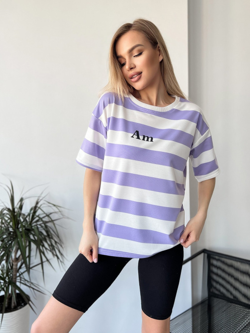 Футболки і поло ISSA Plus модель WN20-429_lilac Фото
