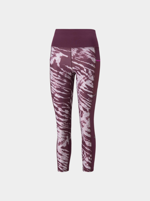Брюки PUMA Run 5k Graphic Hw 7/8 Tight модель 521394 Фото