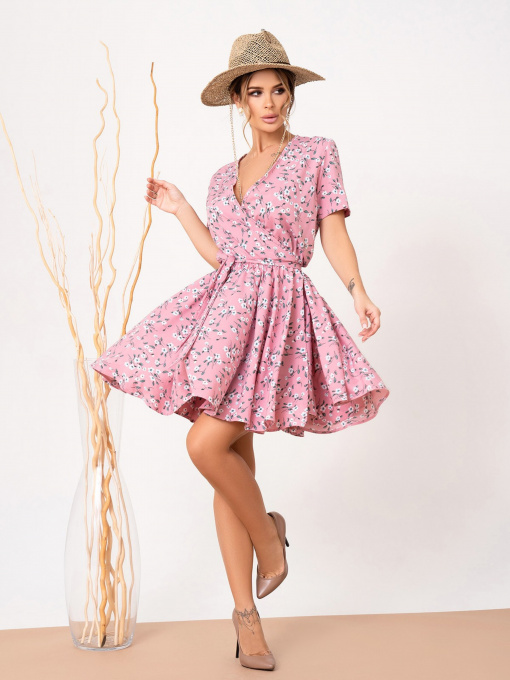 Сукні ISSA Plus модель 13874_pink Фото