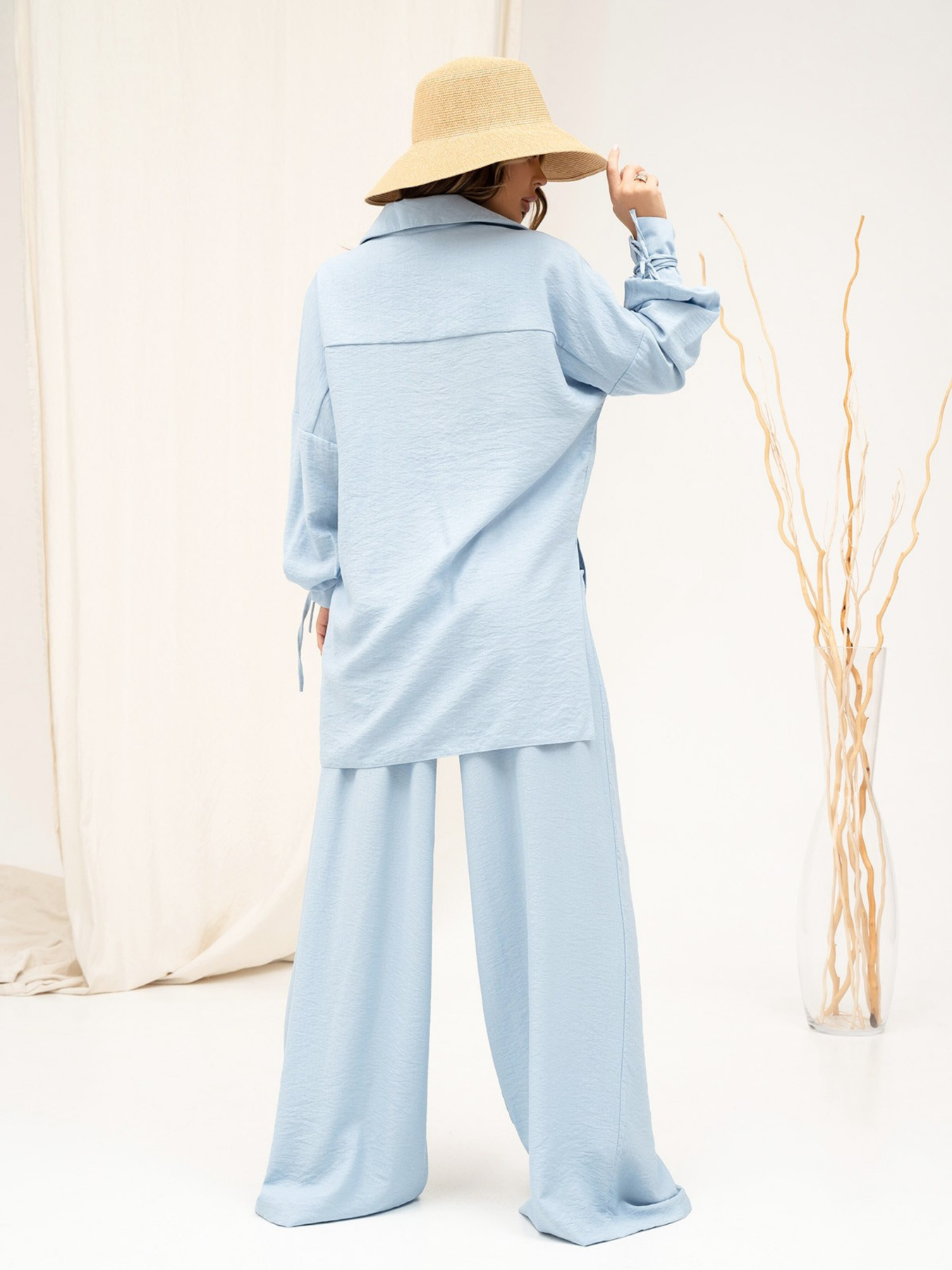 Костюмы ISSA Plus модель 13886_blue Фото