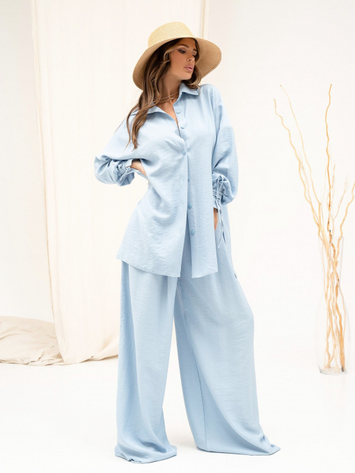Костюмы ISSA Plus модель 13886_blue Фото