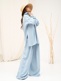 Костюмы ISSA Plus модель 13886_blue Фото