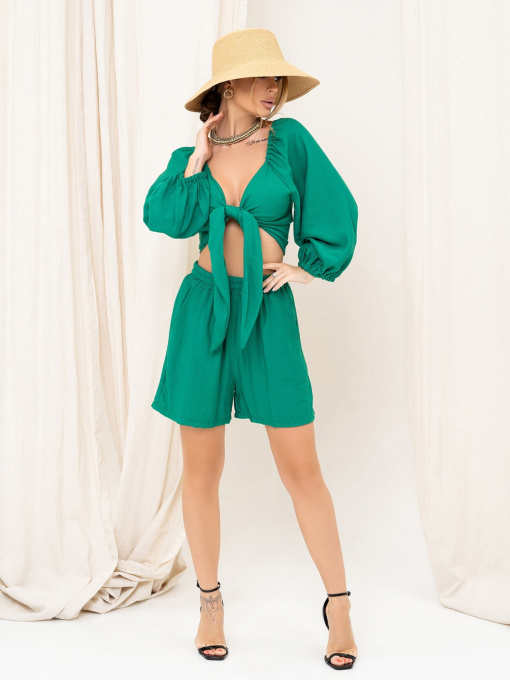 Костюмы ISSA Plus модель 13897_green Фото