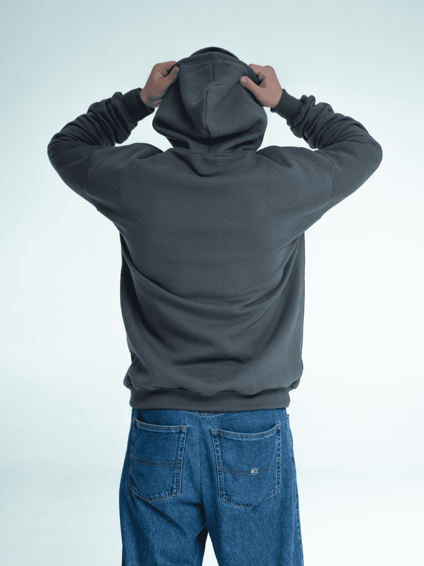 Худі та світшоти Bezlad модель hoodiebasicgrafitlogo Фото