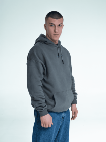 Худі та світшоти Bezlad модель hoodiebasicgrafitlogo Фото