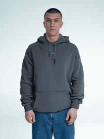 Худі та світшоти Bezlad модель hoodiebasicgrafitlogo Фото