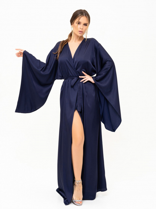 Платья ISSA Plus модель 13903_darkblue Фото