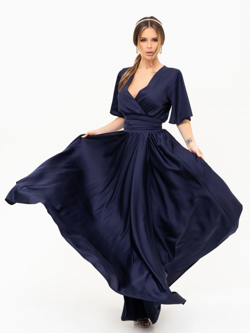 Сукні ISSA Plus модель 13916_darkblue Фото