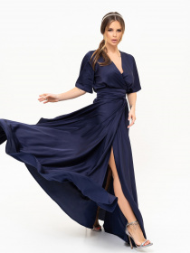 Сукні ISSA Plus модель 13916_darkblue Фото