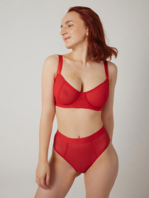 Нижня білизна Brabrabra модель SLZ22101005_red Фото