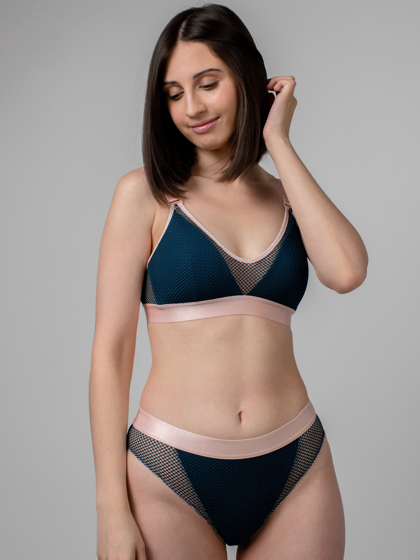 Нижнее белье Brabrabra модель SLZ22802001_blue_with_pink Фото