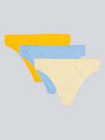 Нижня білизна Brabrabra модель SLZ23902002-3_nectarine_gray_blue Фото