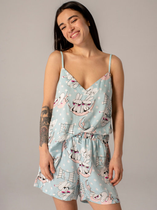 Одежда для дома и сна Brabrabra модель HOM2104013_Print-rabbit Фото