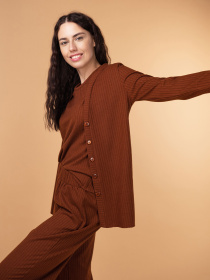 Одежда для дома и сна Brabrabra модель HOM2217069_Walnut Фото