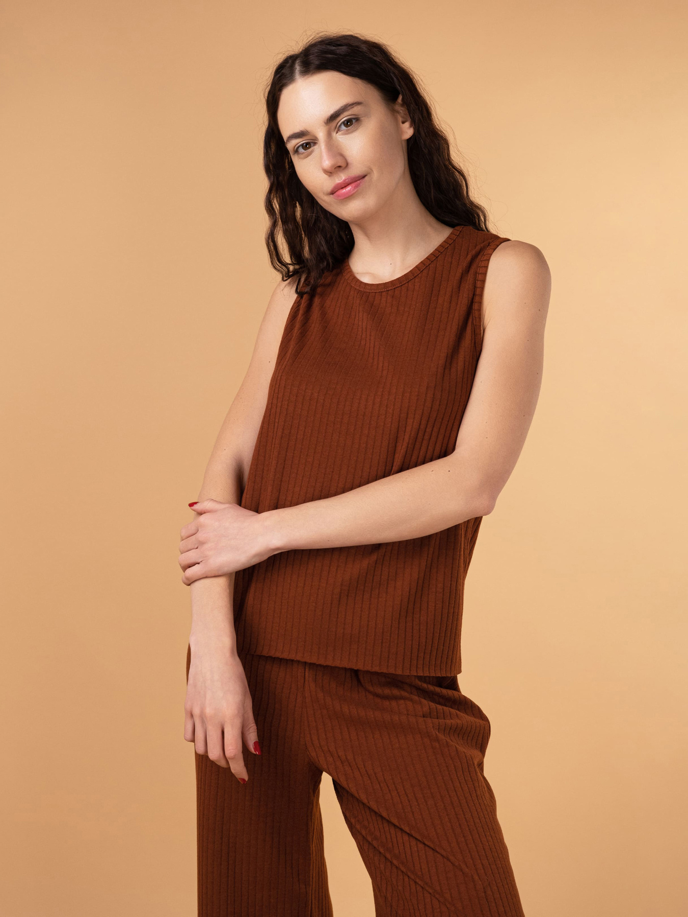Одяг для дому та сну Brabrabra модель HOM2217070_Walnut Фото