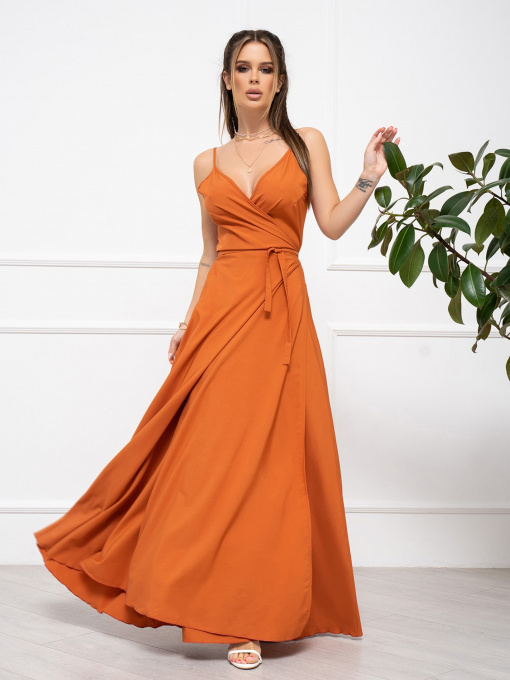 Сукні ISSA Plus модель 11745_terracotta Фото