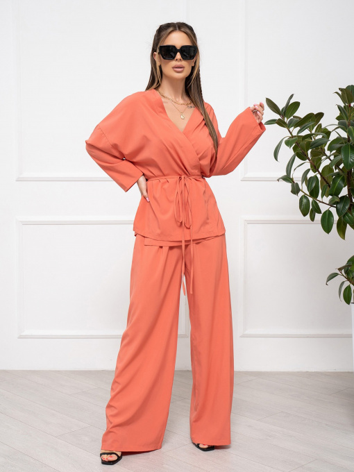 Костюми ISSA Plus модель 13452_terracotta Фото