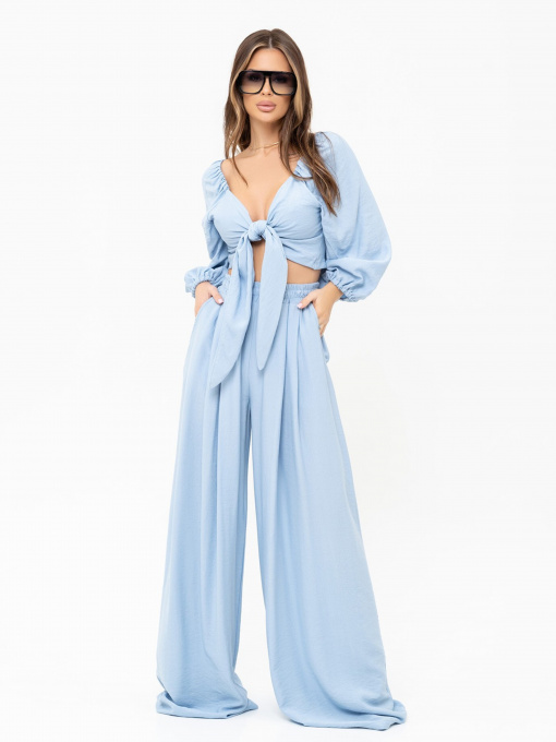 Костюми ISSA Plus модель 13902_blue Фото