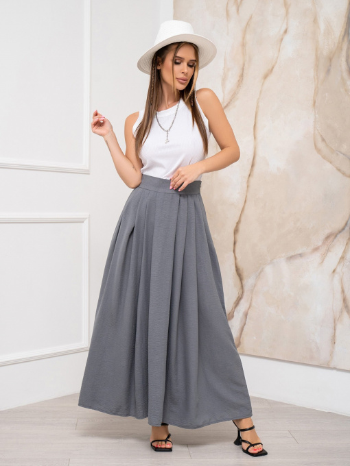 Спідниці ISSA Plus модель 13938_grey Фото