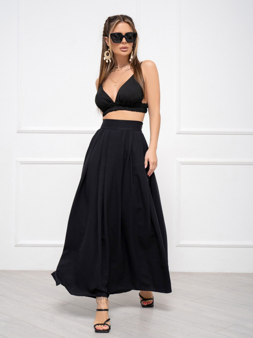 Спідниці ISSA Plus модель 13938_black Фото