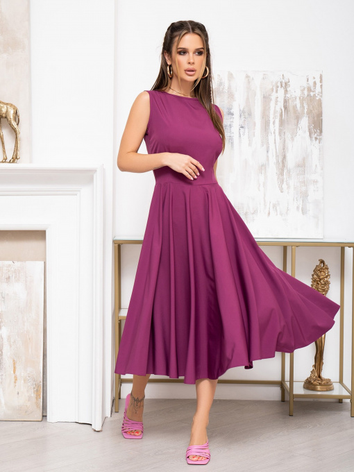 Сукні ISSA Plus модель 13944_purple Фото