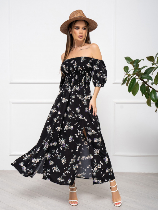 Сукні ISSA Plus модель SA-252A_black Фото