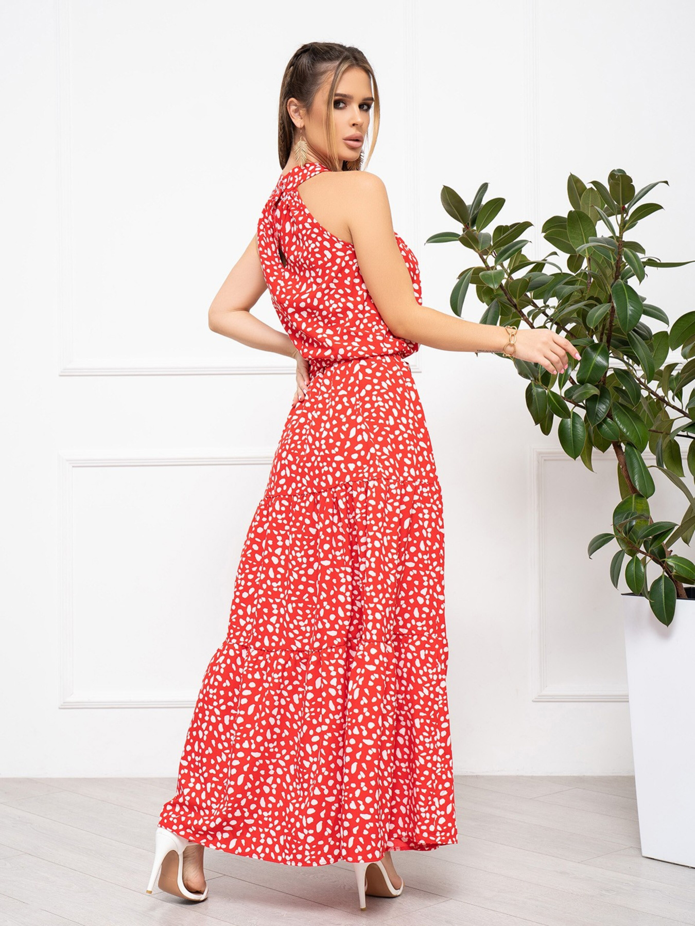 Сукні ISSA Plus модель SA-465_red Фото