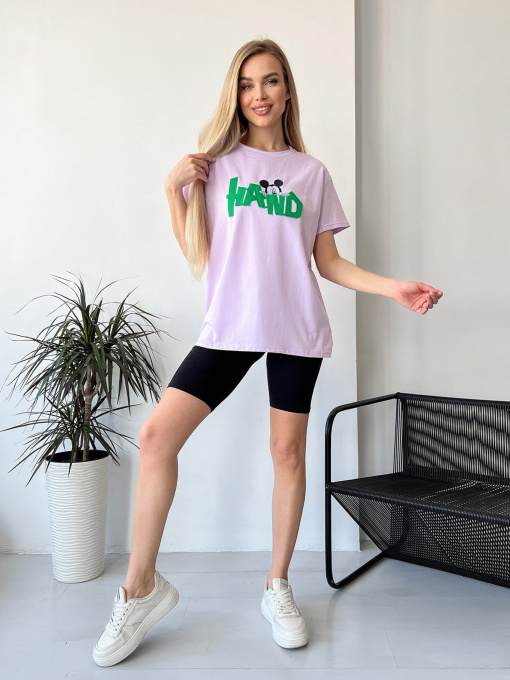 Футболки і поло ISSA Plus модель WN20-459_lilac Фото