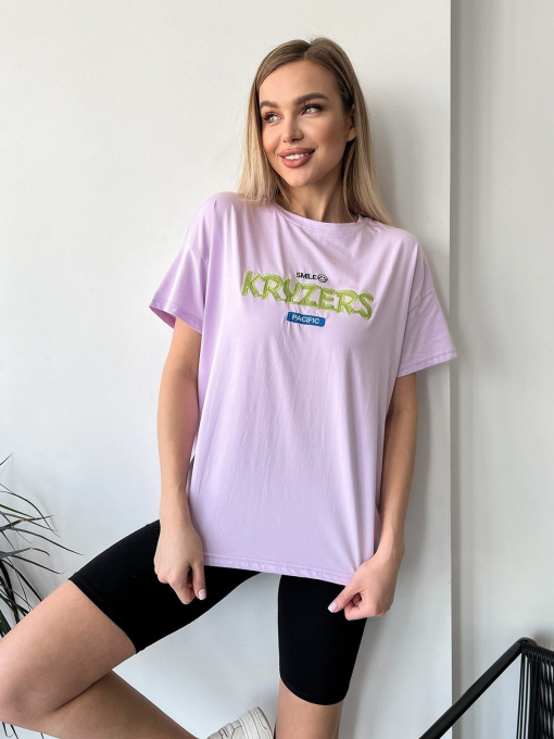 Футболки і поло ISSA Plus модель WN20-460_lilac Фото