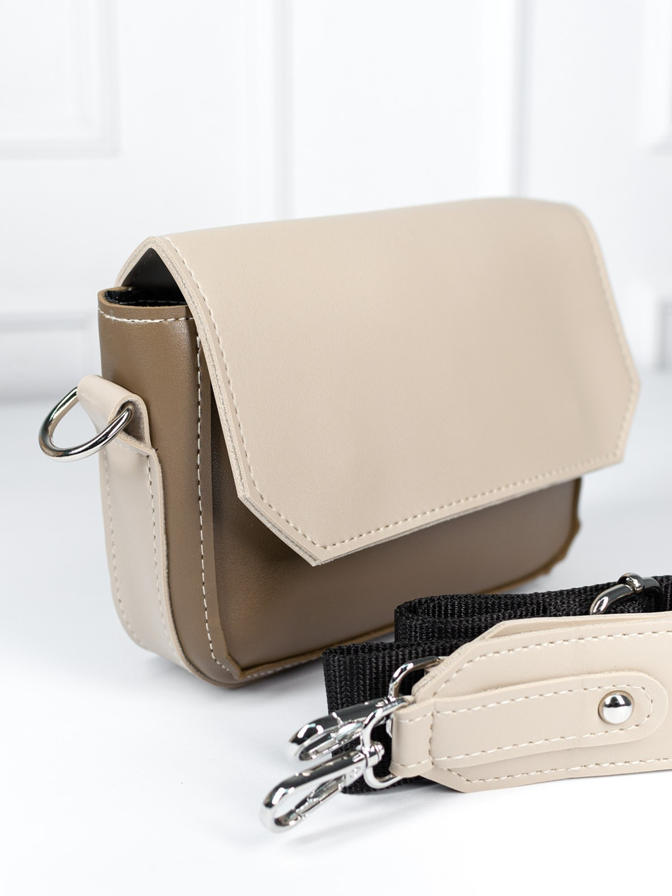 Сумки ISSA Plus модель SU3-138_brownbeige Фото