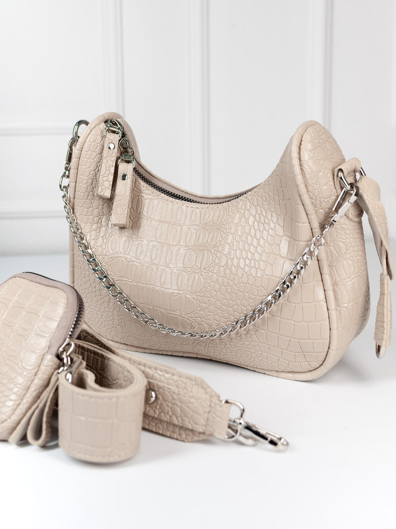 Сумки ISSA Plus модель SU3-183_beige Фото