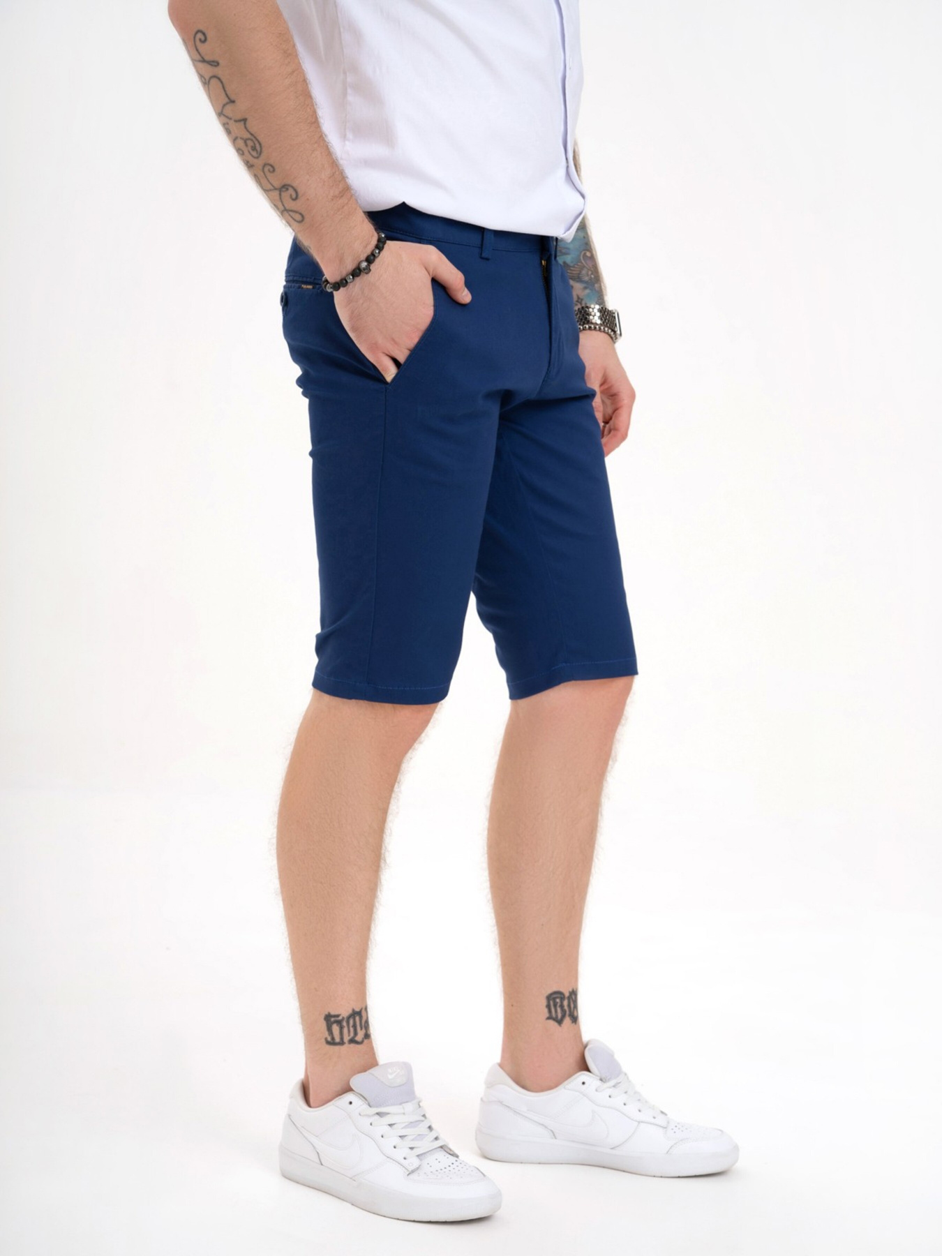 Шорты ISSA Plus модель GN4-141_darkblue Фото