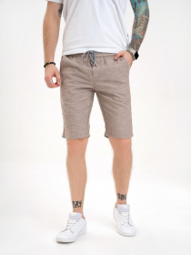 Шорты ISSA Plus модель GN4-145_darkbeige Фото