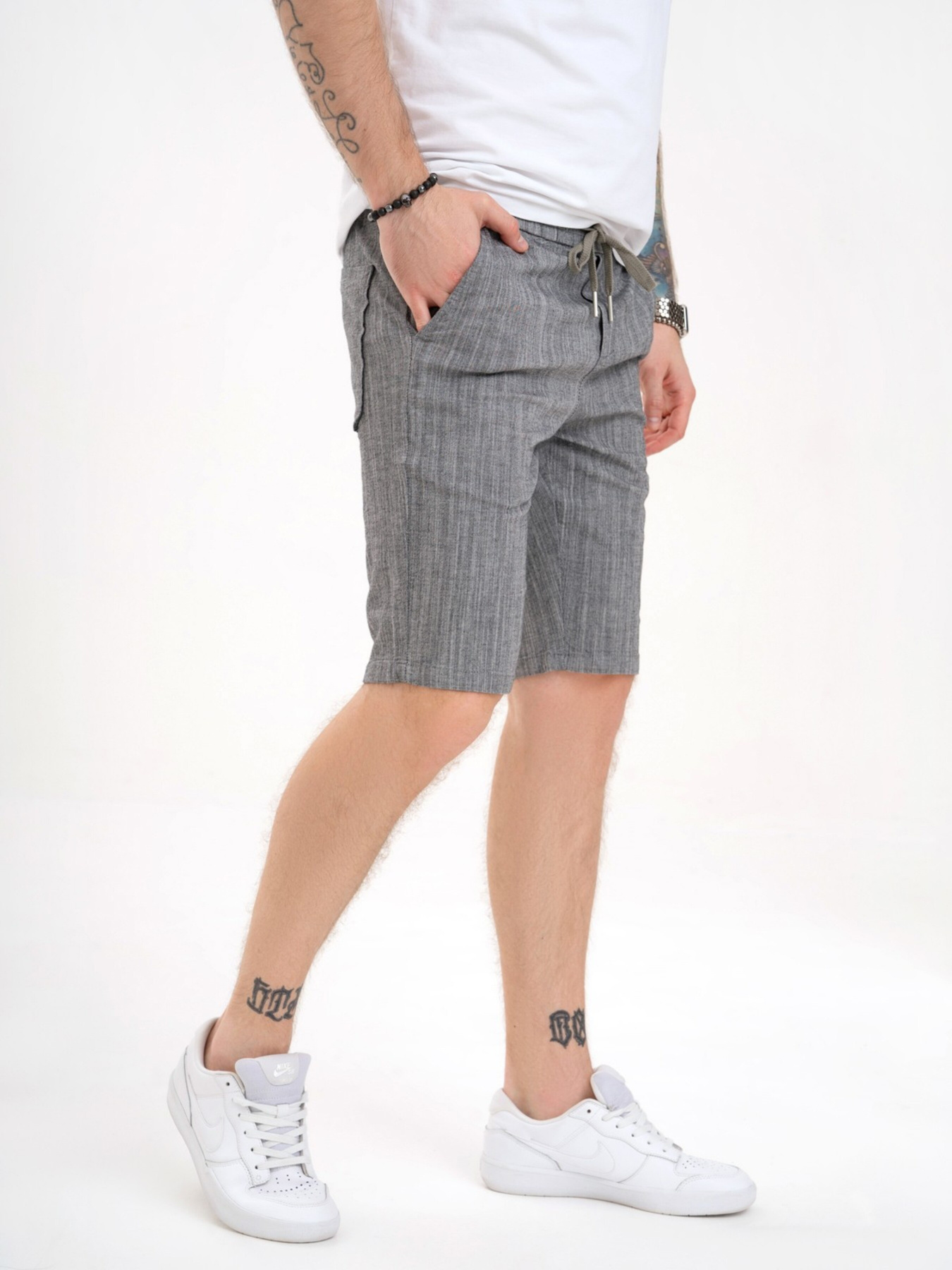 Шорти ISSA Plus модель GN4-146_grey Фото