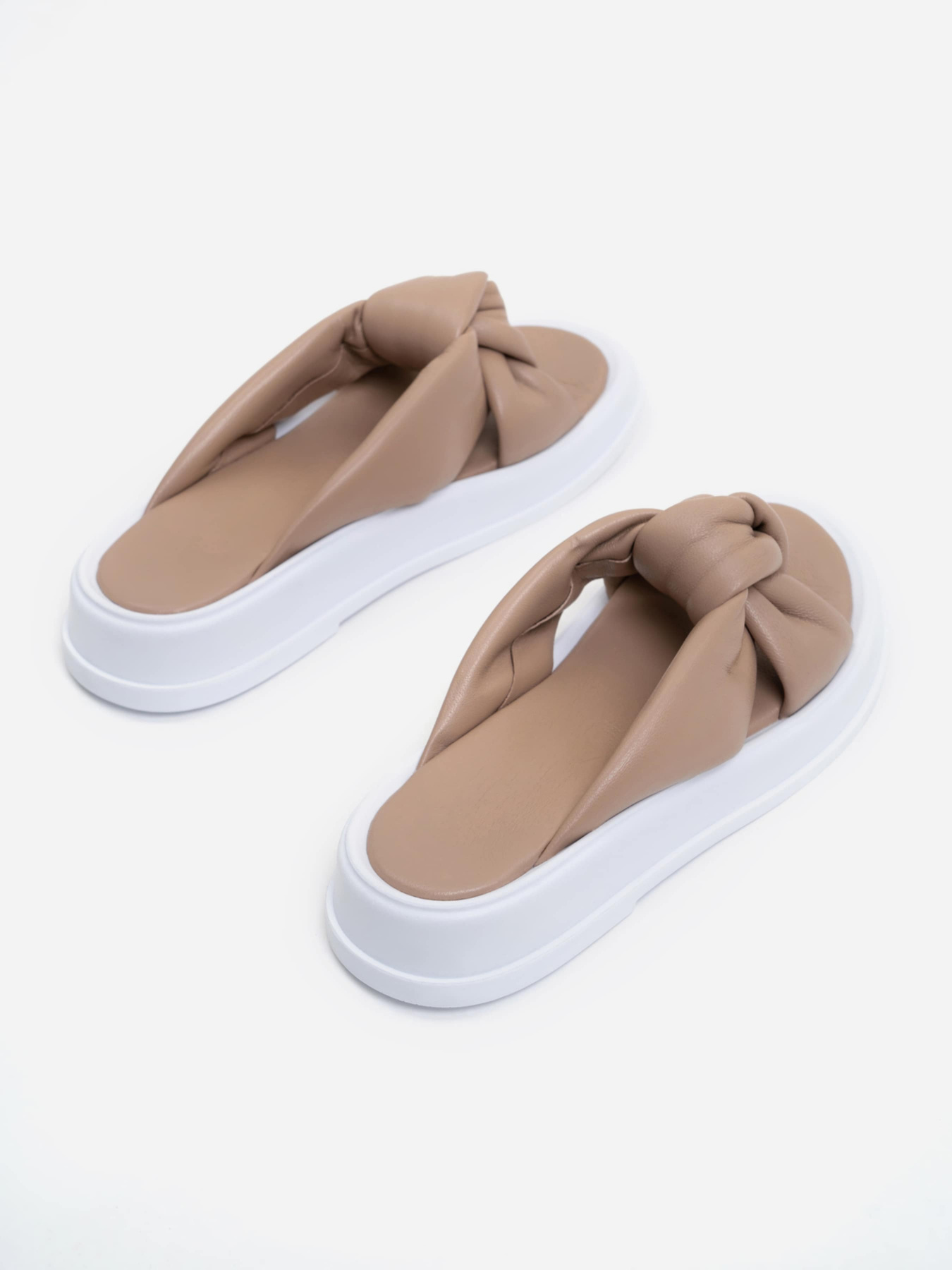 Шлёпанцы ISSA Plus модель OB2-253_beige Фото