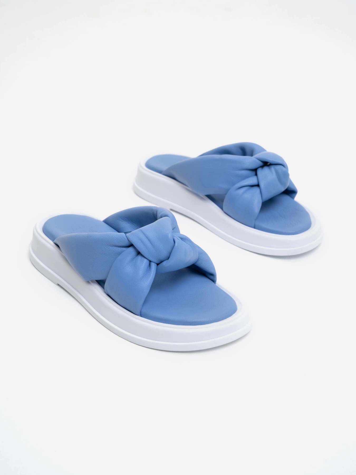 Шлёпанцы ISSA Plus модель OB2-253_blue Фото