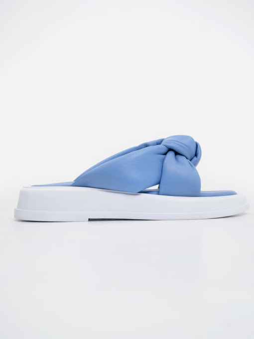 Шлёпанцы ISSA Plus модель OB2-253_blue Фото