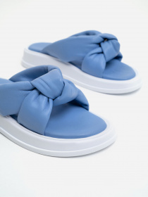 Шлёпанцы ISSA Plus модель OB2-253_blue Фото