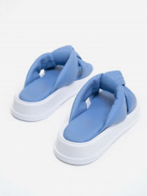 Шлёпанцы ISSA Plus модель OB2-253_blue Фото
