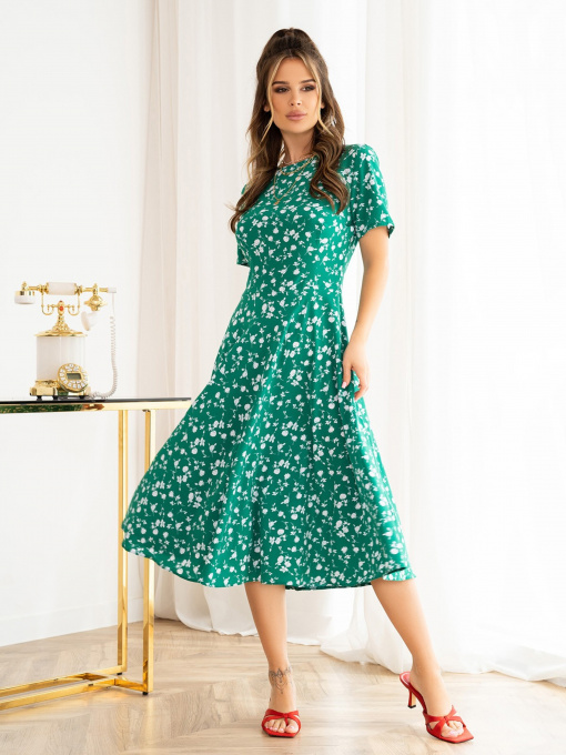 Сукні ISSA Plus модель 13963_green Фото
