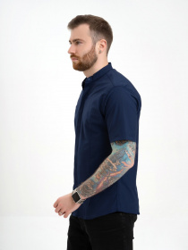 Сорочки ISSA Plus модель GN4-128_darkblue Фото