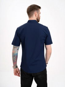 Сорочки ISSA Plus модель GN4-128_darkblue Фото