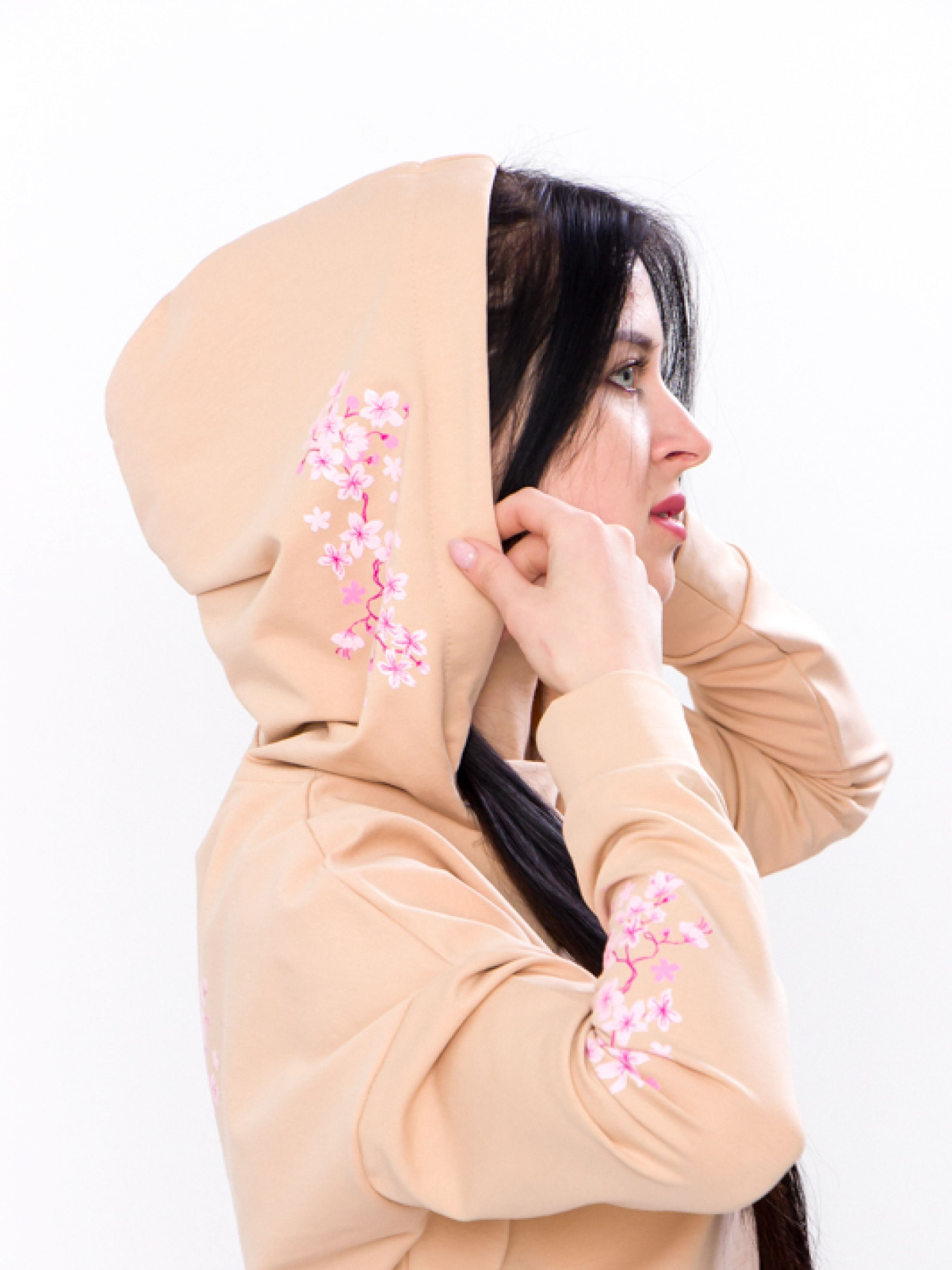 Худи и свитшоты Носи своє модель 8155-057-33-krem-bryule-sakura Худи и свитшоты Носи своє модель 8155-057-33-krem-bryule-sakura Фото