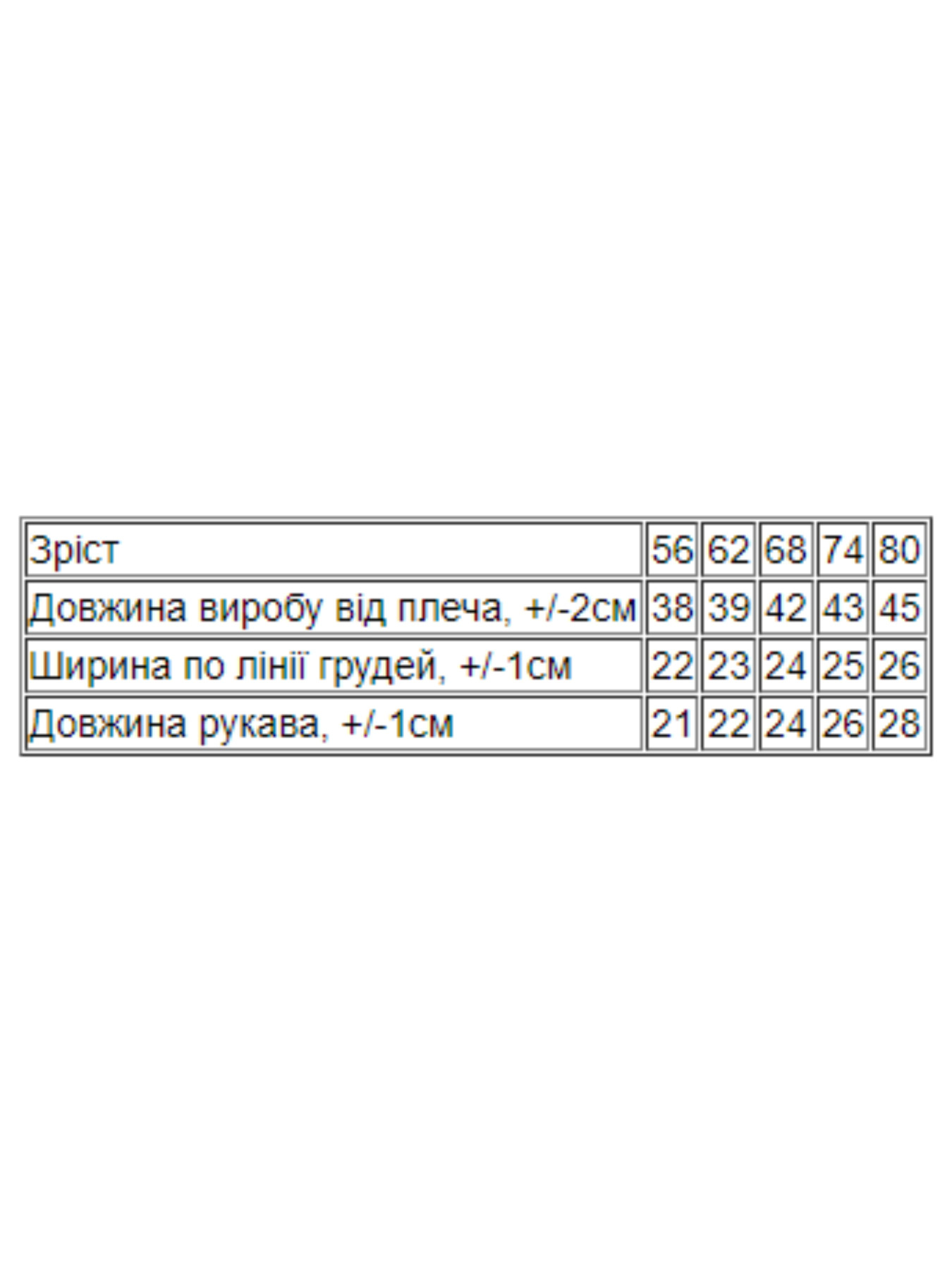 Одяг для немовлят Носи своє модель 5010-008-5-blij Фото