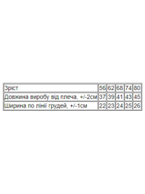 Одяг для немовлят Носи своє модель 5067-008-33-5-salatovij-lapki Фото