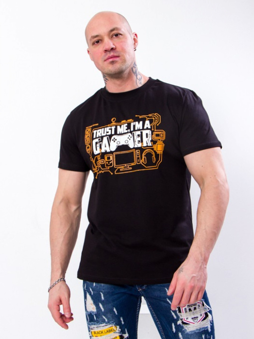 Футболки і поло Носи своє модель 8073G-gamer-chornij Фото
